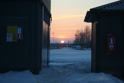 Maaliskuun ilta-aurinko