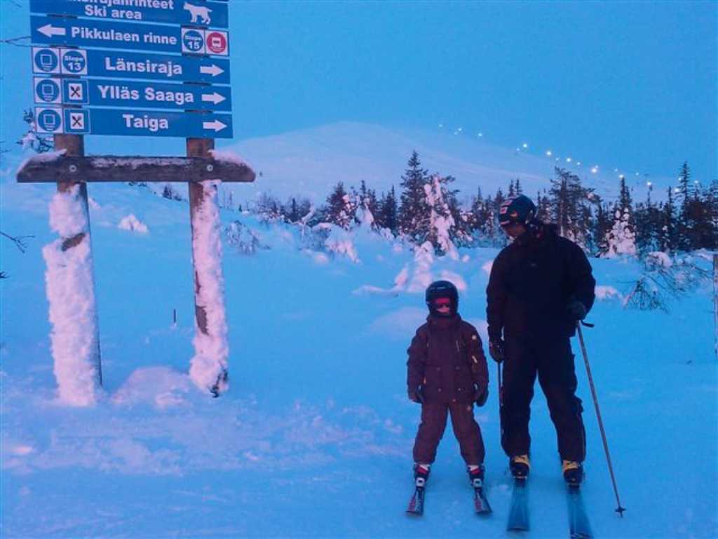 Pojat Ylläksellä tammi 09