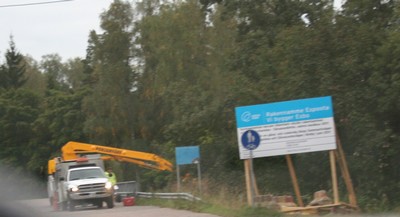 Kevyen liikenteen rakentaminen aluillaan