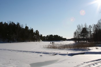 Satama alueen meren puoli