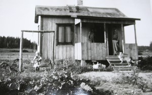 "Tupu" mökillä 1950